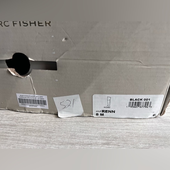 MARC FISHER Women's Renn Over The Knee Boots - Picture 6 of 7